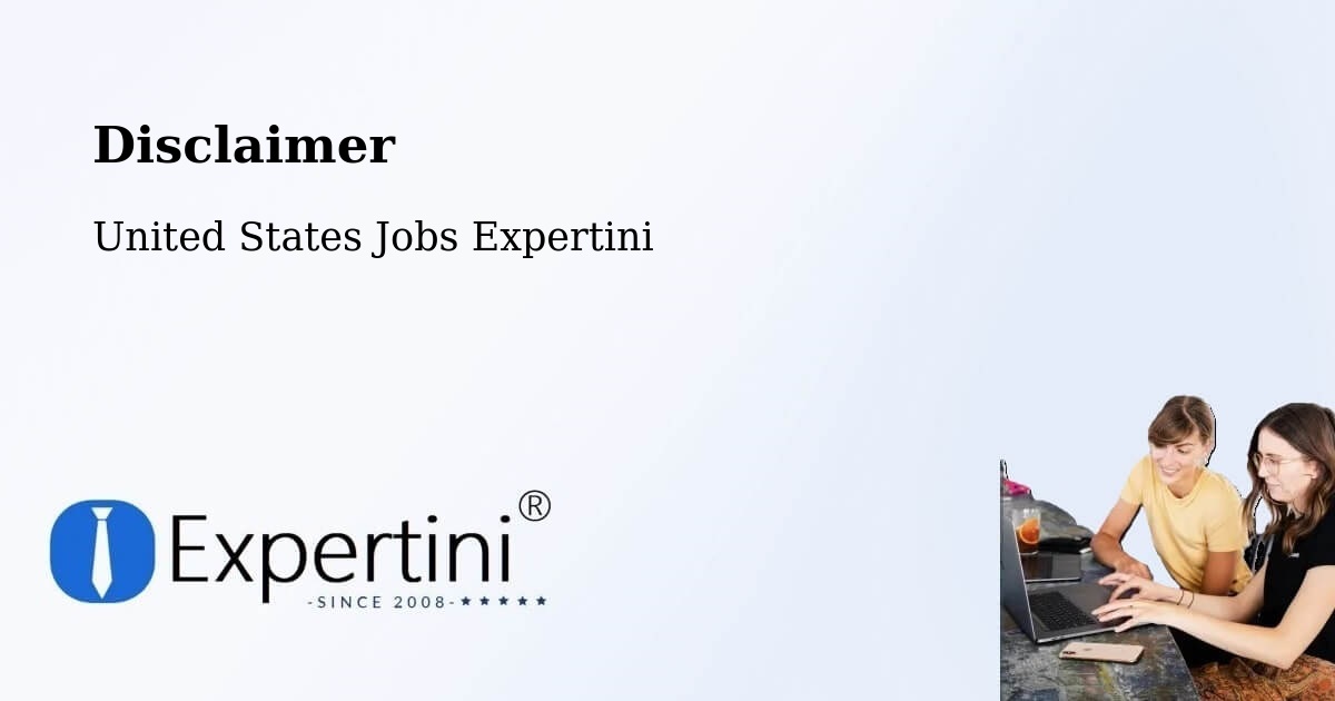 Disclaimer – Poughkeepsie - United States Jobs Expertini