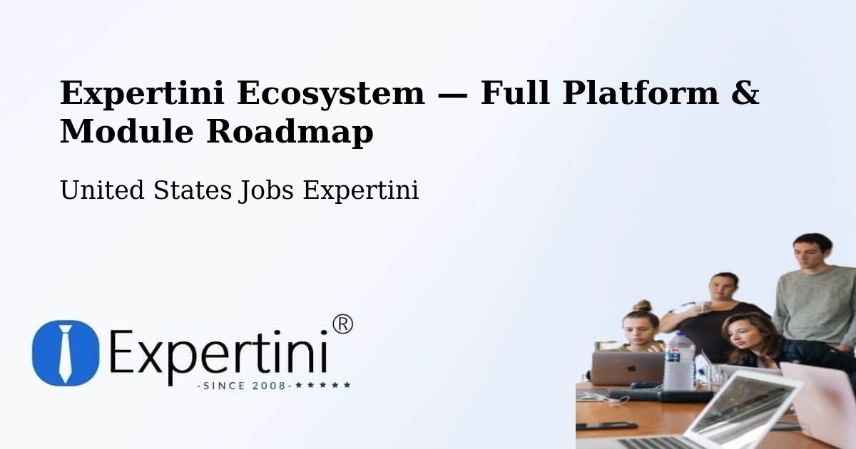 Expertini Ecosystem — Full Platform & Module Roadmap – Poughkeepsie